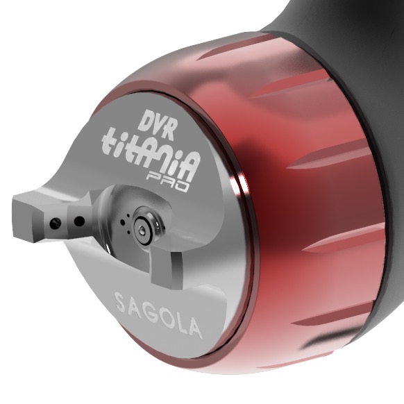 Sagola DVR Titania Air Cap Limited Edition for Sagola Overland Adventure Gravity Spray Gun